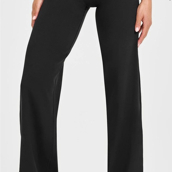 Oner Active Black Straight Leg Pants Medium Long - Picture 4 of 4